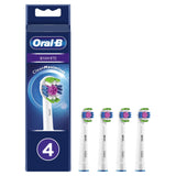 Oral-B 3D White Replacement Electric Toothbrush Heads x4 electric & battery toothbrushes Sainsburys   