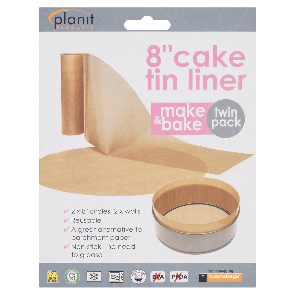 Toastabags 8'' Cake Tin Liners x2