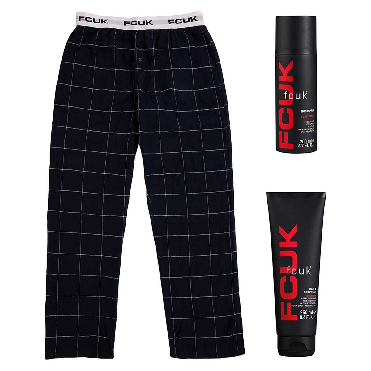 FCUK The Cosy One Pyjamas Giftset