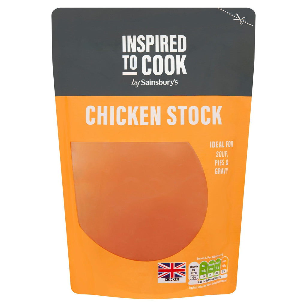 Sainsbury's Chicken Stock, Inspired to Cook 500ml