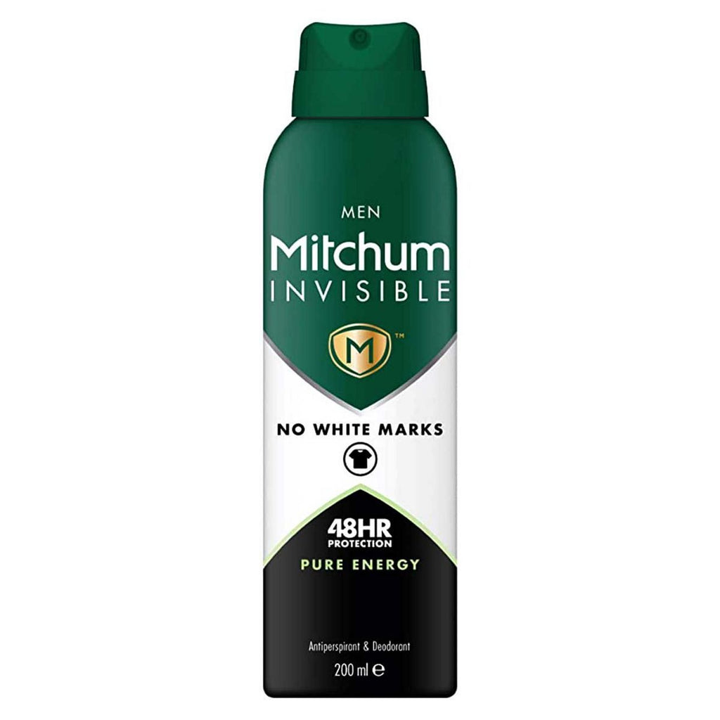 Mitchum Invisible Men Pure Energy Anti-Perspirant 200ml