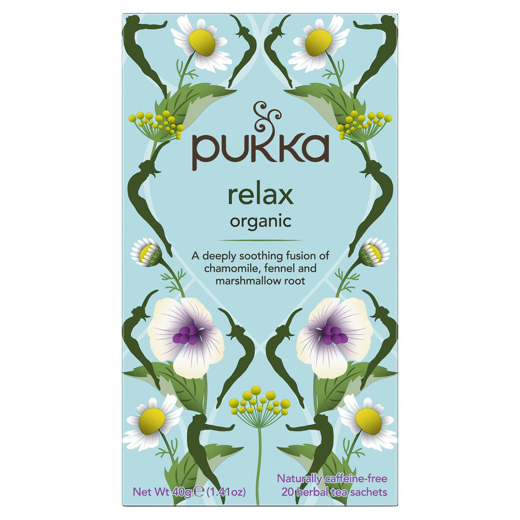 Pukka Organic Relax Herbal Tea Sachets x20 40g