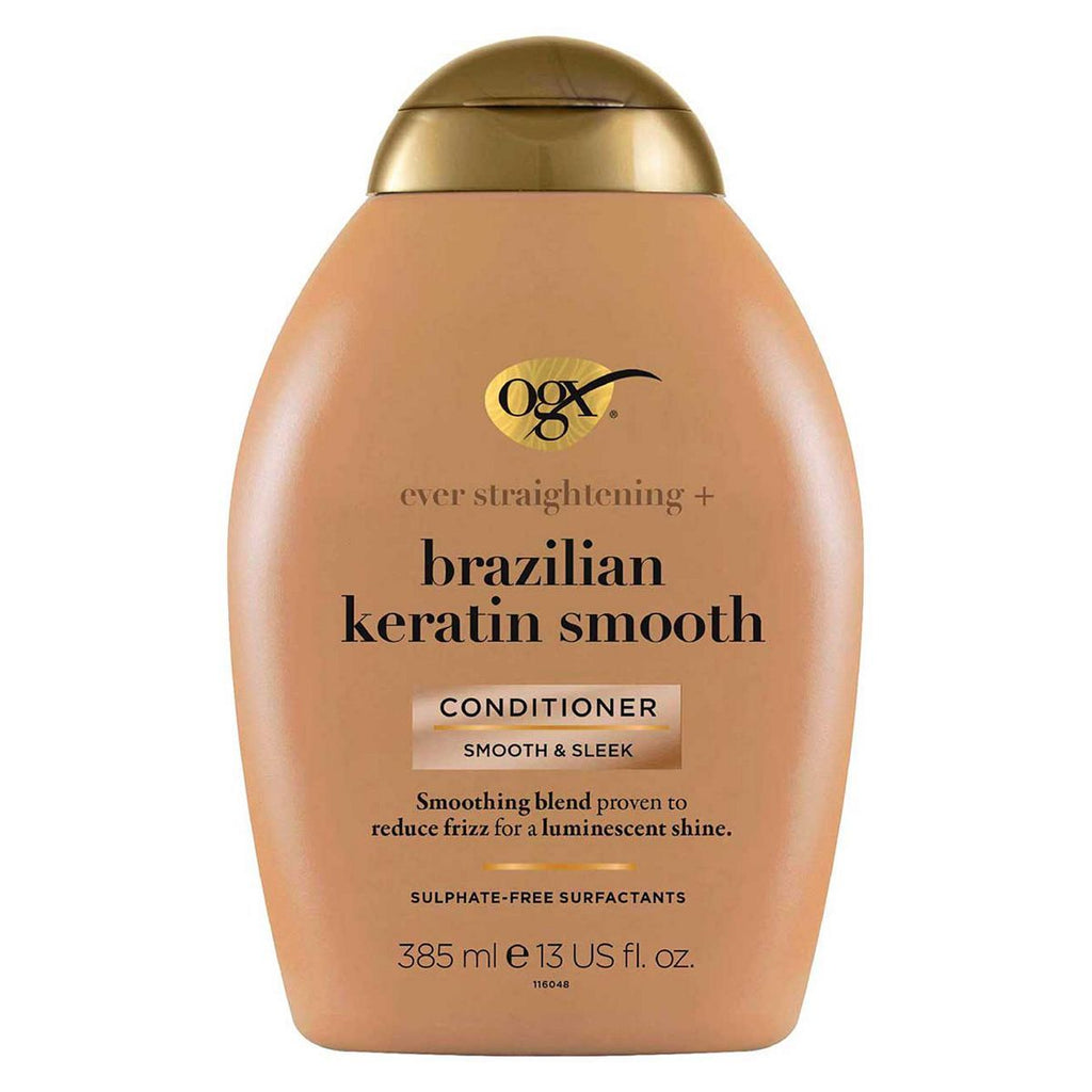 OGX Ever Straightening+ Brazilian Keratin Smooth pH Balanced Conditioner 385ml