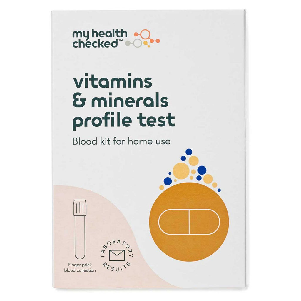 MyHealthChecked Vitamins & Minerals Profile Blood Test