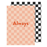 Paper Plane Always Checkerboard Card GOODS Superdrug   