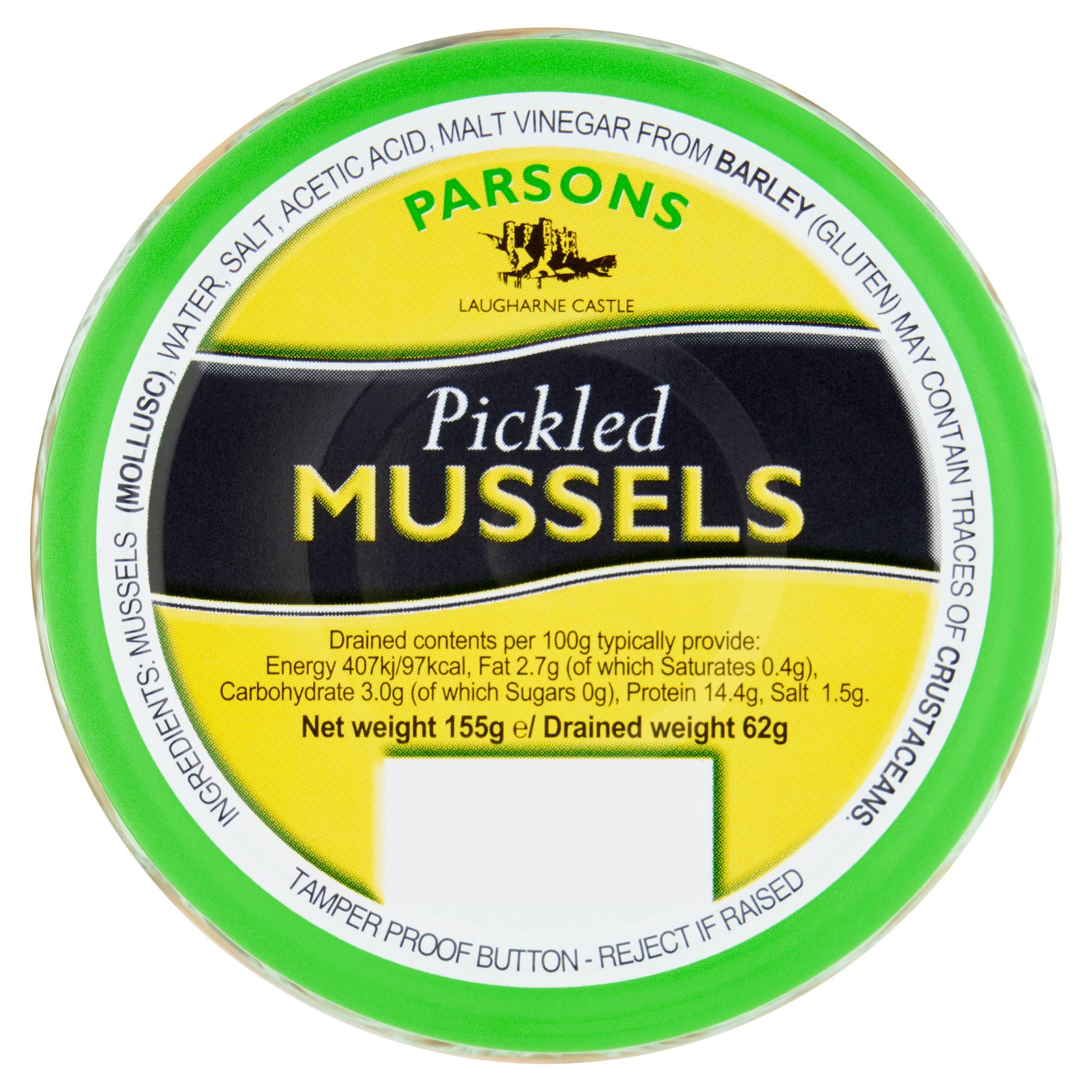 Parsons Pickled Mussels 155g Fish Sainsburys   