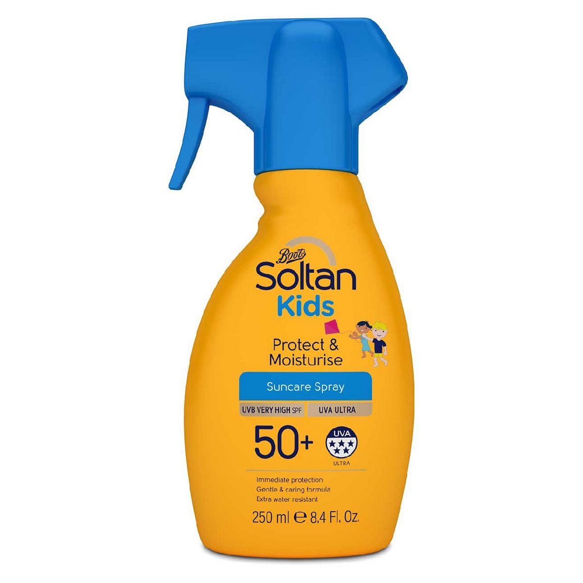 Soltan Kids Protect & Moisturise Suncare Spray SPF50+ 250ml GOODS Boots   