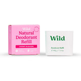 WILD Pomegranate & Pink Peppercorn Natural Deodorant Refill 40g - McGrocer