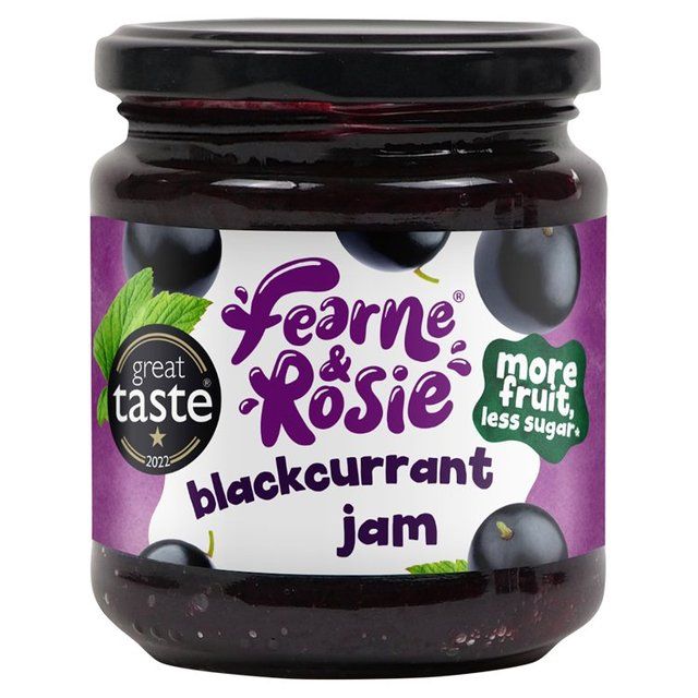 Fearne & Rosie Blackcurrant Jam 310g   310g