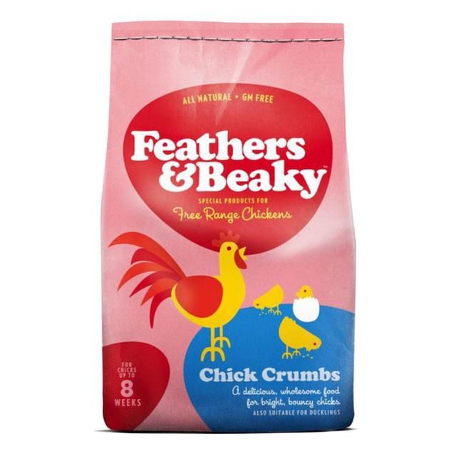 Feathers & Beaky Free Range Chick Crumbs   4kg