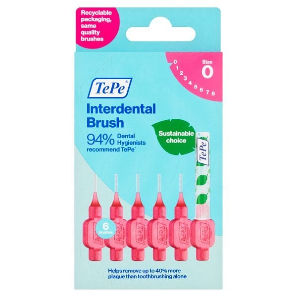 TePe Interdental Brushes 6 x 0.4mm GOODS Superdrug   