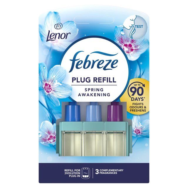 Febreze 3Volution Air Freshener Plug In Refill Lenor Spring Fresh   20ml