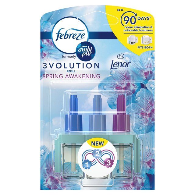 Febreze 3Volution Plug In Refill Lenor Spring Fresh Default Title