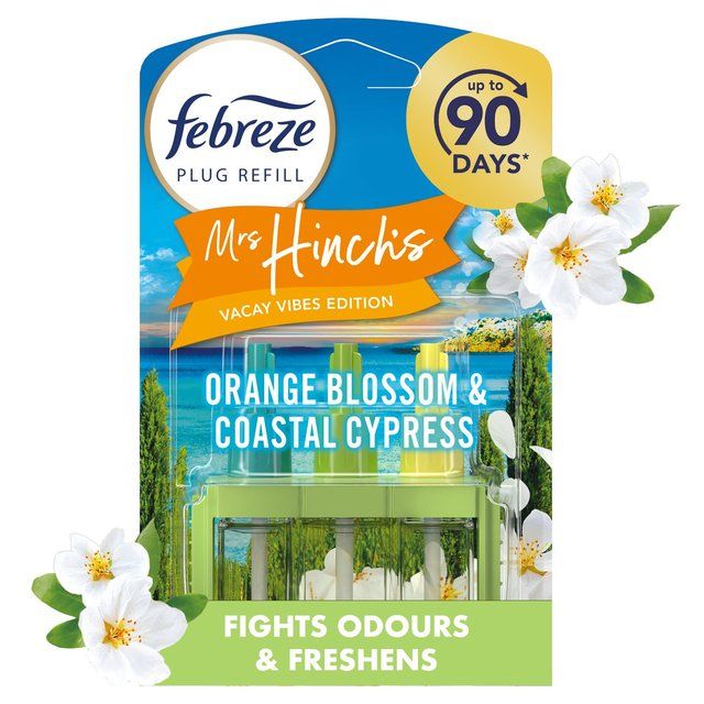 Febreze 3Volution Air Freshener Plug In Refill Orange Blossom Mrs Hinch   20ml