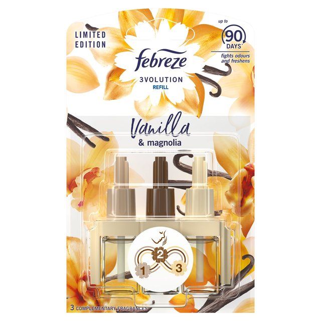 Febreze 3Volution Air Freshener Plug In Refill Vanilla   20ml