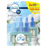 Febreze 3Volution Cotton Twin Refill Air Freshener   2 x 20ml