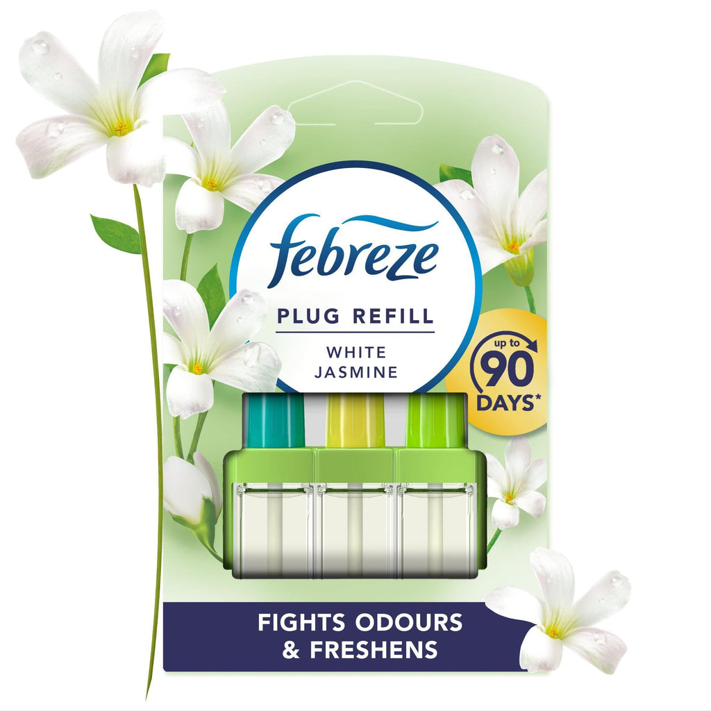 Febreze 3Volution Plug-In Air Freshener Refill White Jasmine 20ml