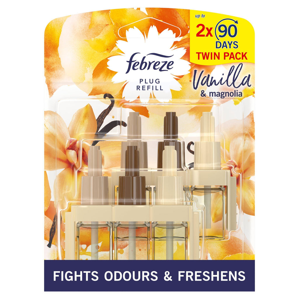 Febreze 3Volution Vanilla & Magnolia Air Freshener Refill Twin Pack 2x20ml