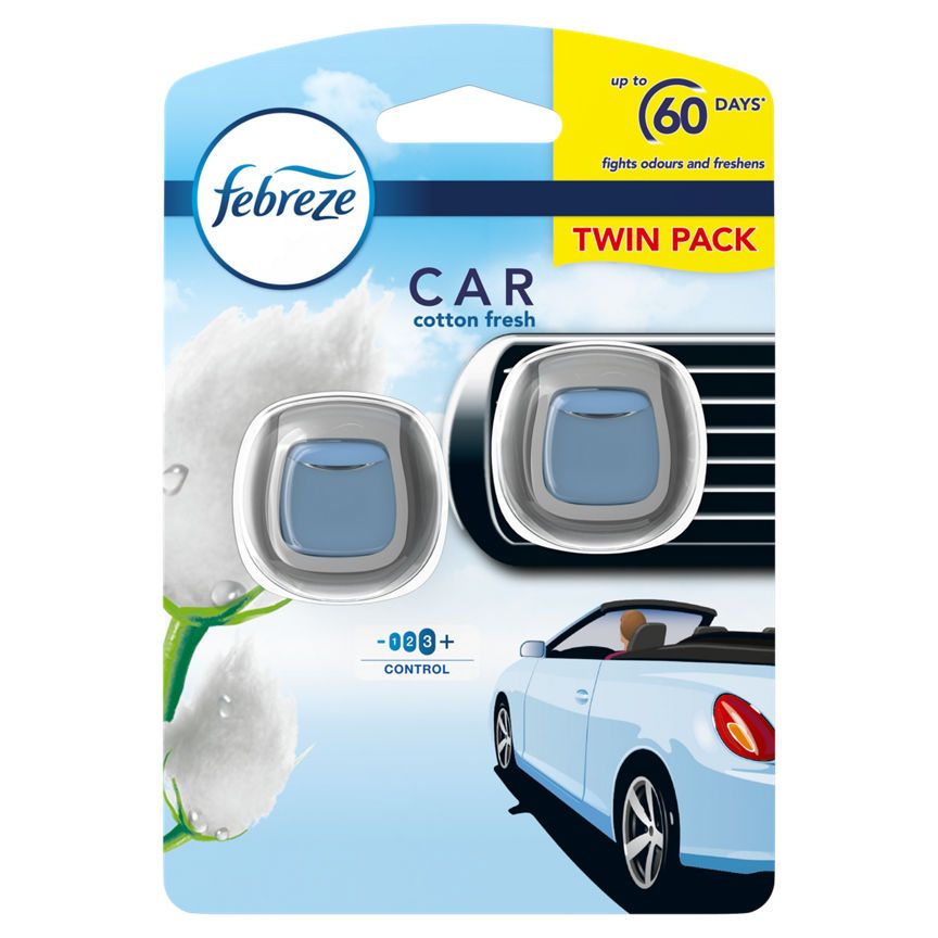 Febreze Air Freshener Car Cotton 