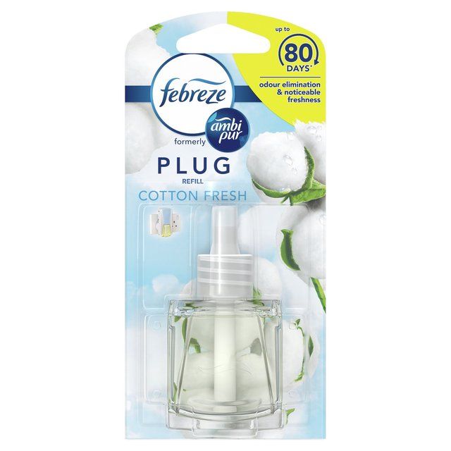 Febreze Air Freshener Plug-In Cotton Fresh Refill