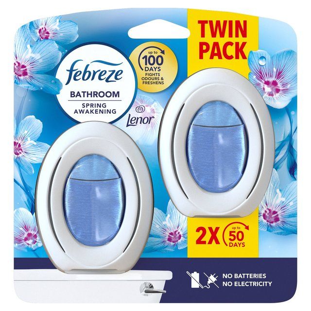 Febreze Bathroom Air Freshener Lenor Spring Awakening   2 per pack