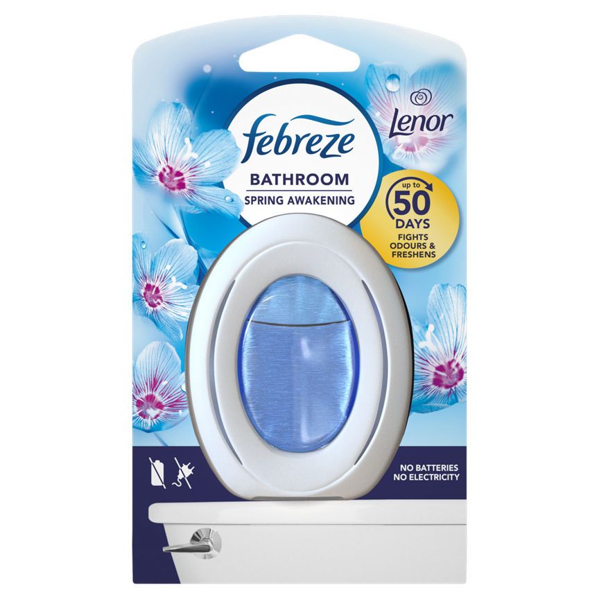 Febreze Bathroom Gel Continuous Air Freshener Spring Awakening