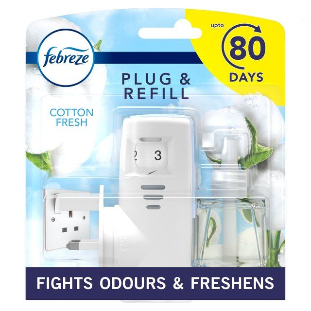 Febreze Cotton Fresh Plug In Air Freshener   20ml