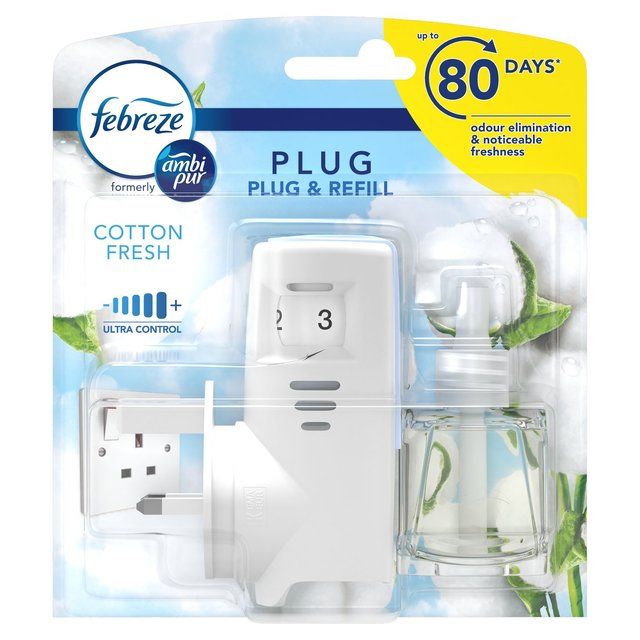 Febreze Cotton Fresh Plug In Air Freshener