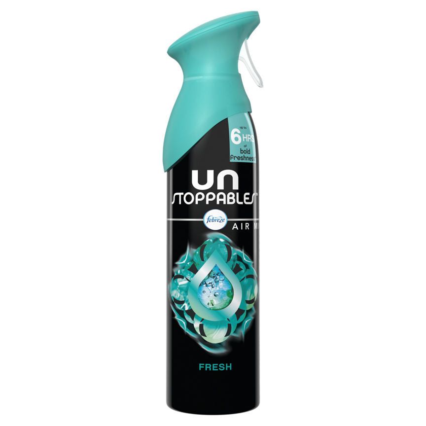 Febreze Unstoppables Aerosol Spray Air Freshener, Fresh