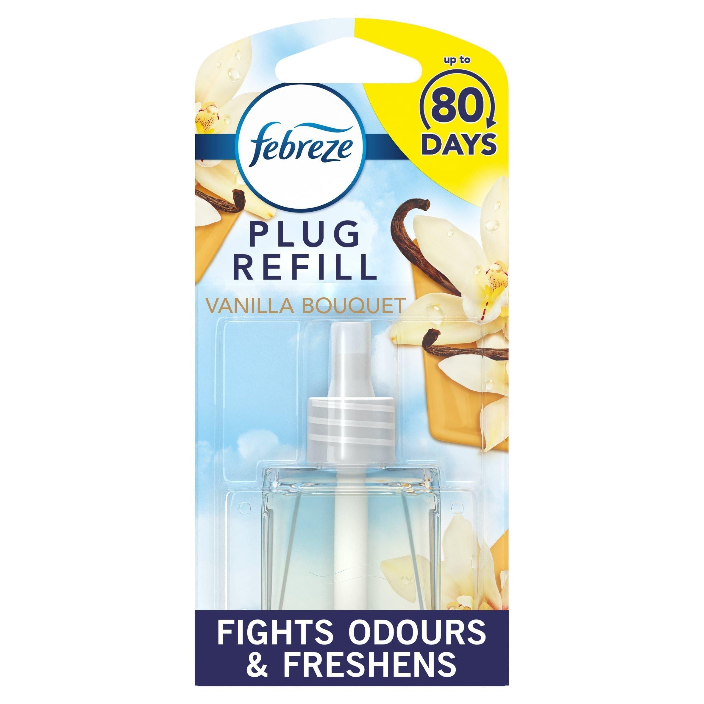 Febreze with Ambi Pur Air Freshener Plug In Refill Vanilla Latte