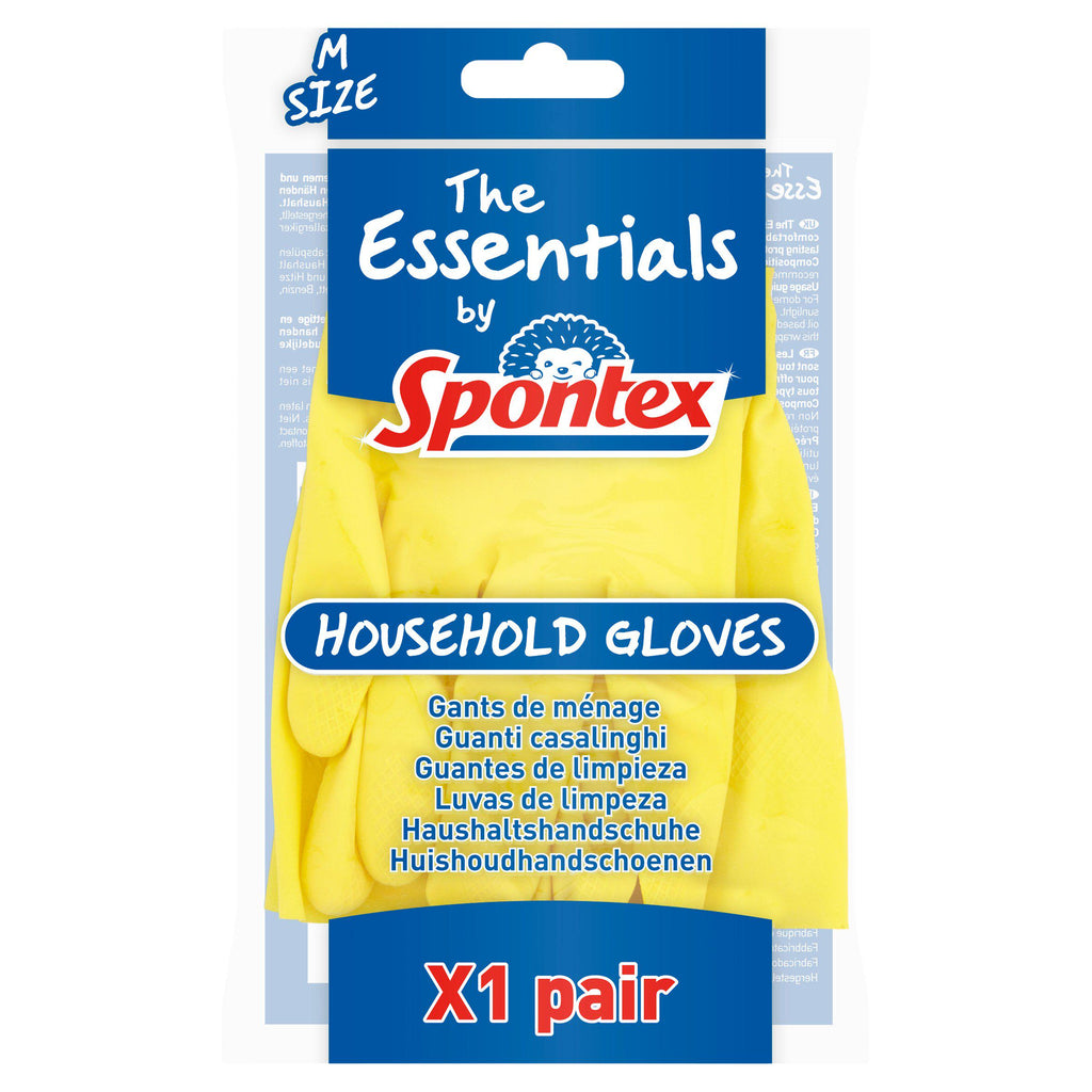 The Essentials by Spontex Household Gloves Medium