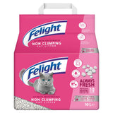 Felight Non Clumping Cat Litter with Antibacterial Silver Fresh+ Technology