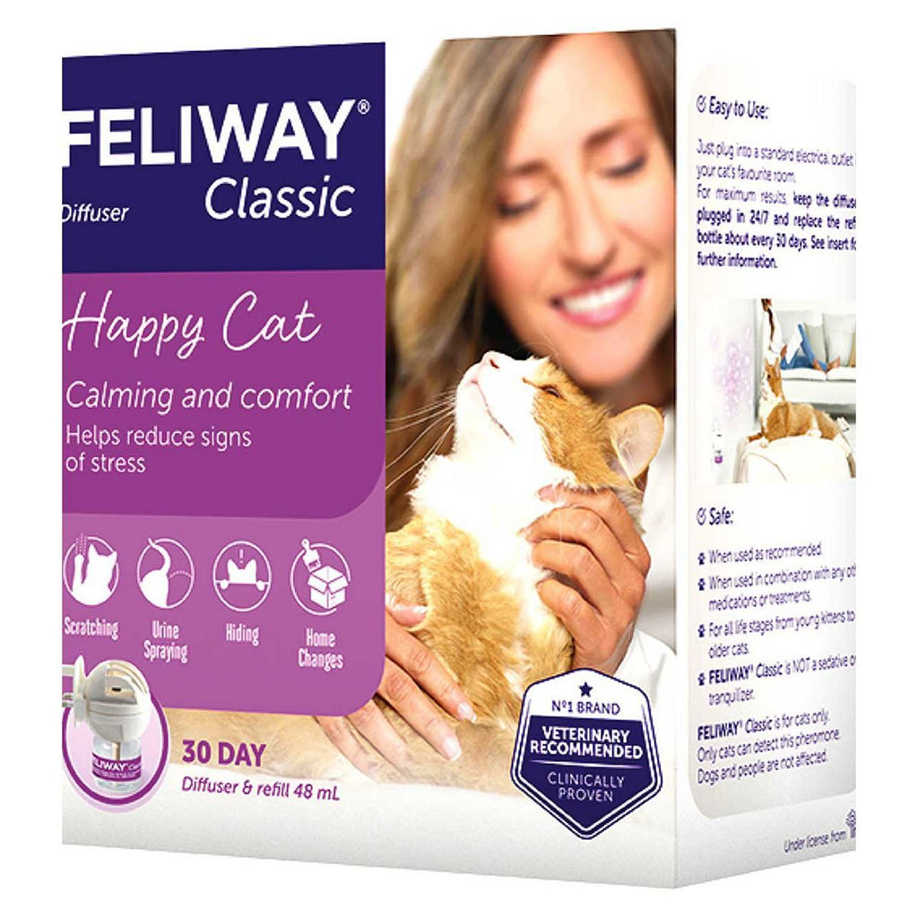 FELIWAY Classic Cat Calming Diffuser & Cartridge - 48ml