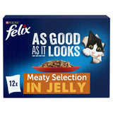 Felix As Good As It Looks Cat Food Meat Selection 12 X 100g