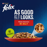 Felix As Good As It Looks Cat Food Meat Selection