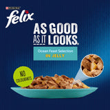 Felix As Good As It Looks Cat Food Ocean Feasts