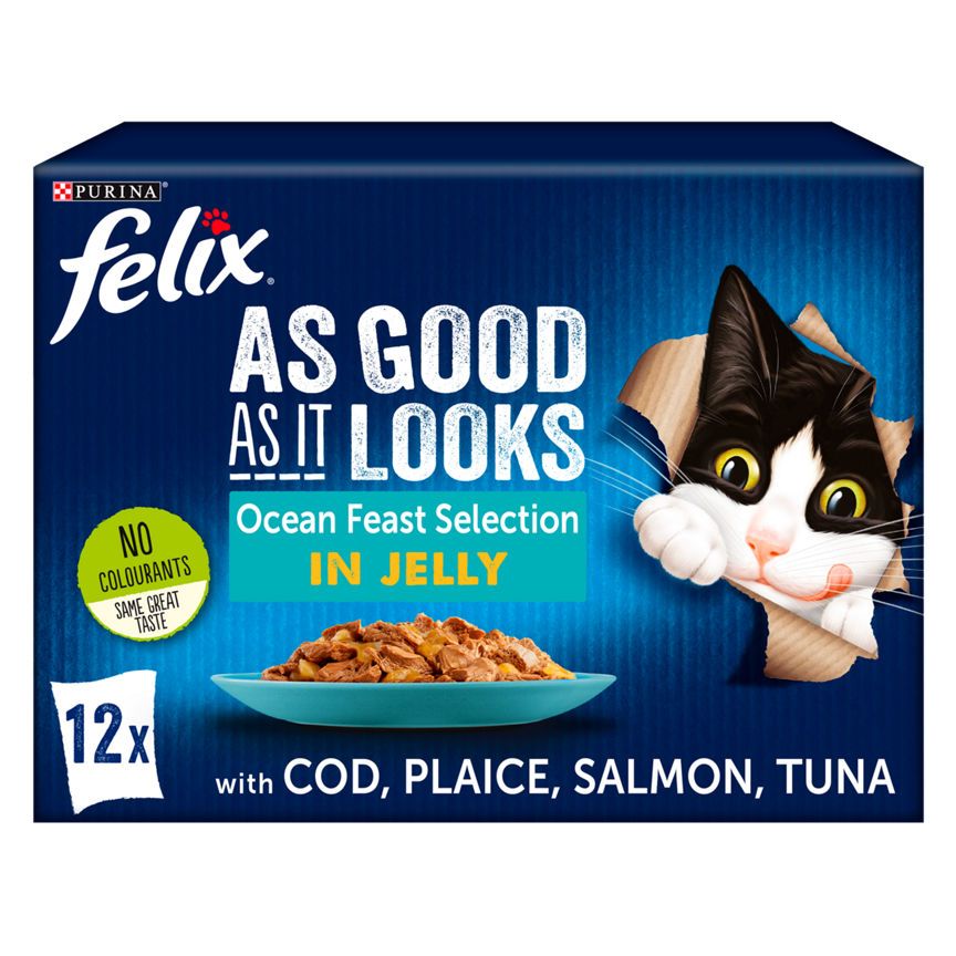 Felix As Good As It Looks Cat Food Ocean Feasts