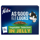 Felix As Good As It Looks Cat Food Veg 12 X 100g