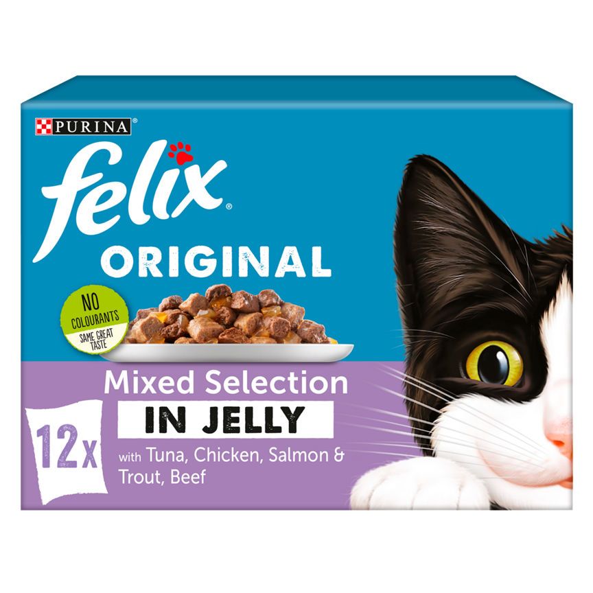 Felix Cat Food Mixed Selection In Jelly