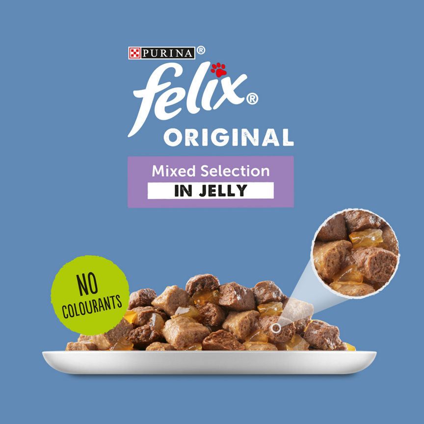 Felix Cat Food Mixed Selection In Jelly