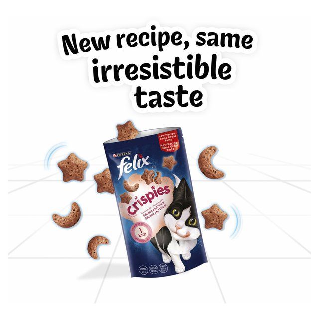 Felix Crispies Salmon &amp;amp; Trout Cat Treats    45g