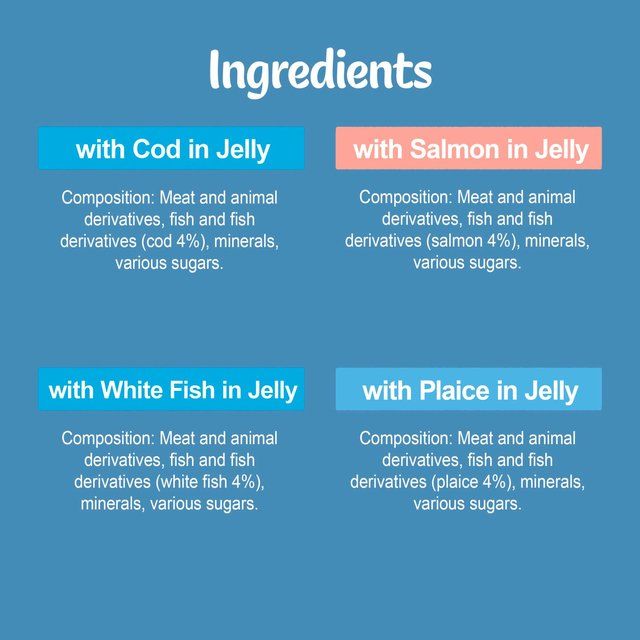 Felix Original Fish Selection in Jelly Wet Cat Food     12 x 85g