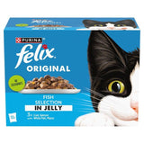 Felix Original Fish Selection in Jelly Wet Cat Food     12 x 85g