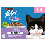 Felix Original Kitten Mixed Selection in Jelly Wet Cat Food   12 x 85g