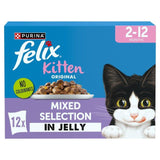 Felix Original Kitten Mixed Selection in Jelly Wet Cat Food   12 x 85g