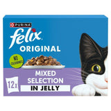 Felix Original Mixed Selection in Jelly Wet Cat Food   12 x 85g