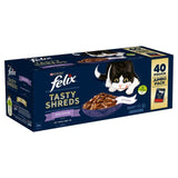 Felix Tasty Shreds Mixed Selection in Gravy Wet Cat Food    40 x 80g