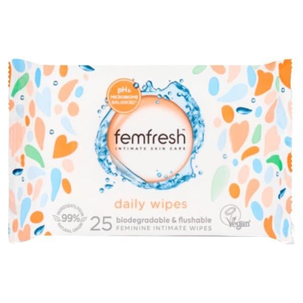 Femfresh Wipes 25 Pack