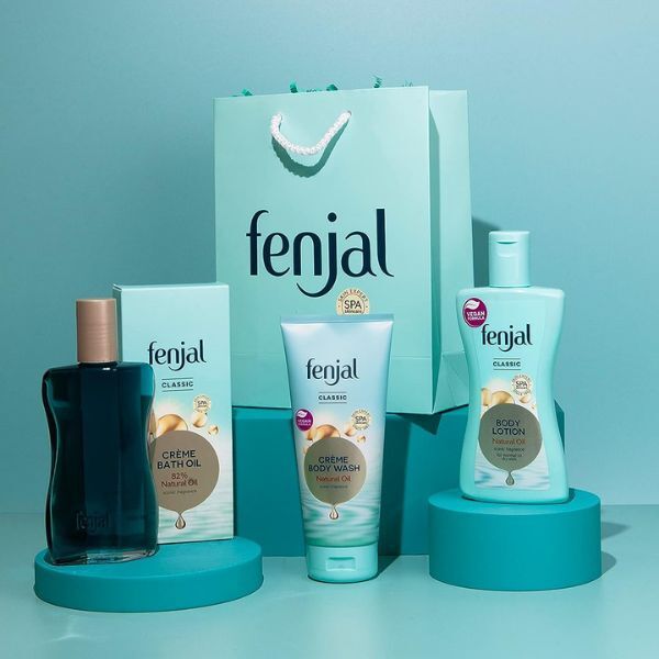 Fenjal Classic Bath & Body Bundle|Bath Oil+Body Wash+Lotion