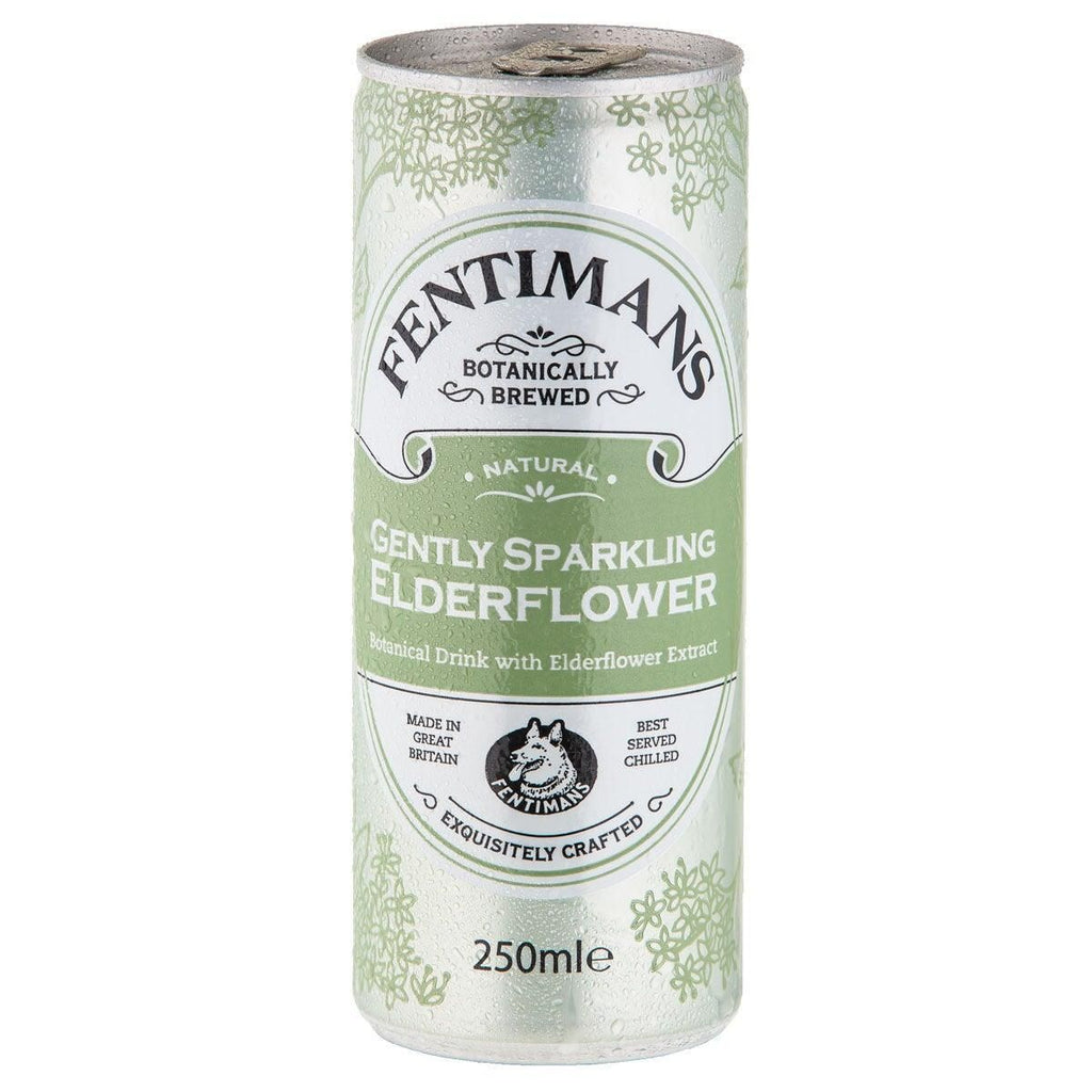 Fentimans Gently Sparkling Elderflower Water, 12 x 250ml